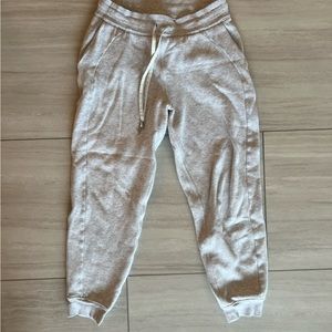 Lululemon scuba joggers healther grey